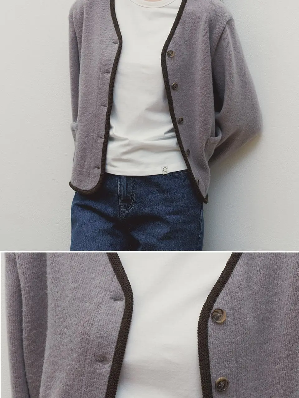 [모음전] 벤시몽 CLASSIC KNIT JACKET - 2color 상세페이지 9